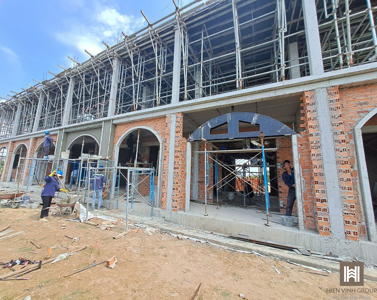 TIẾN ĐỘ XÂY DỰNG TRƯỜNG MẦM NON QUÝ II/2023